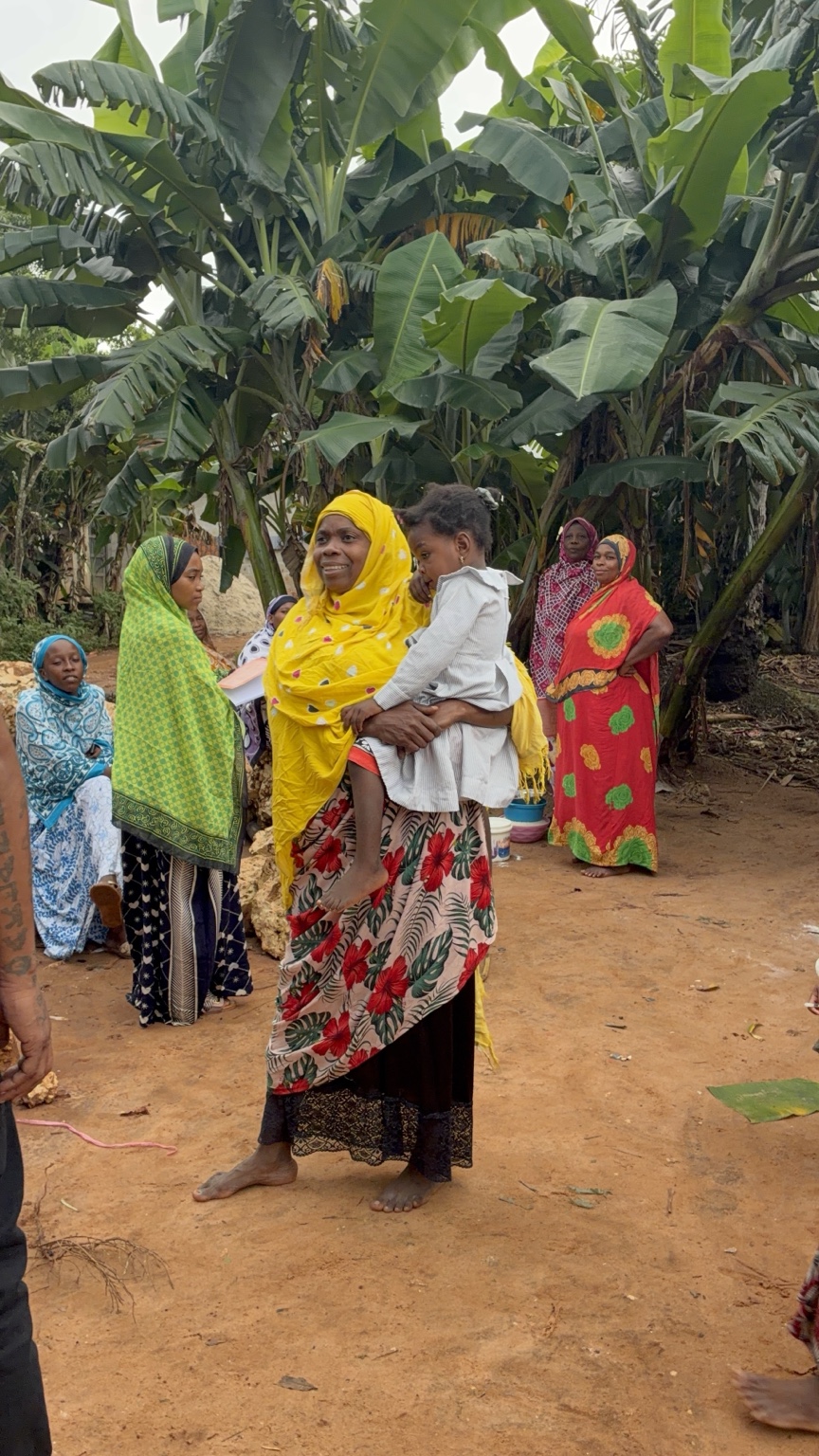 Community family outreach in Zanzibar